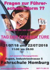 Plakat Tag der offenen Türe